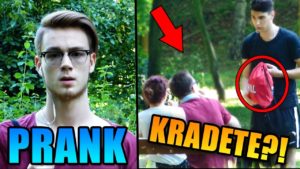 “Vy jste mi ukradli věci?!” – Prank